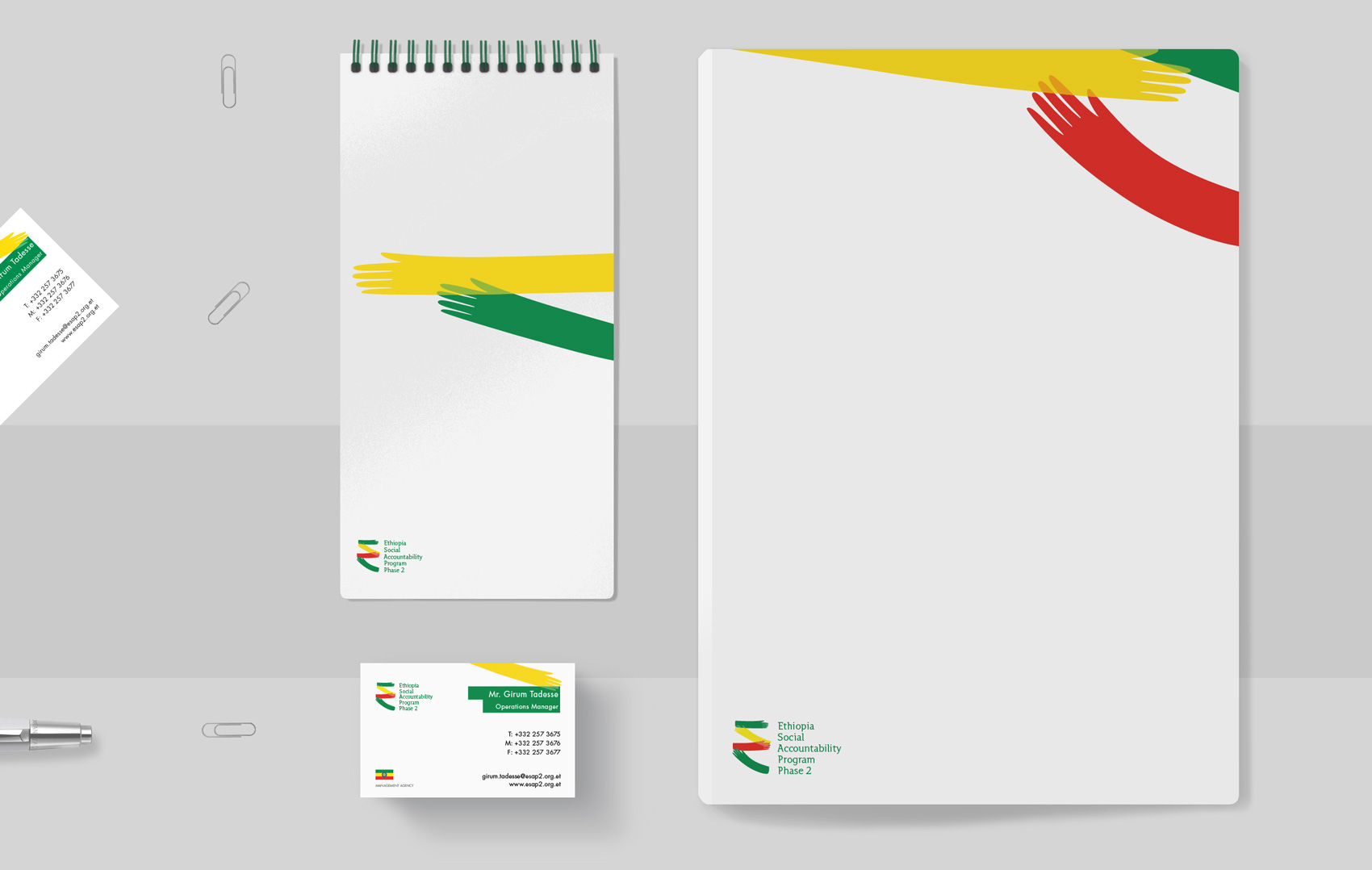 ESAP2 identity design